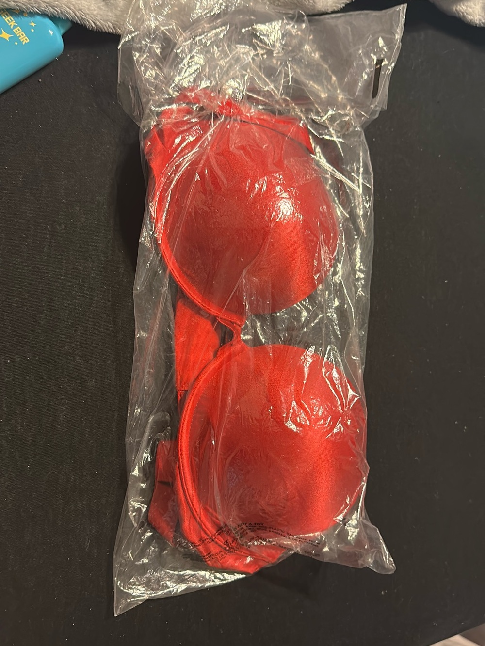 Victoria's Secret Red Satin Push-Up Bra